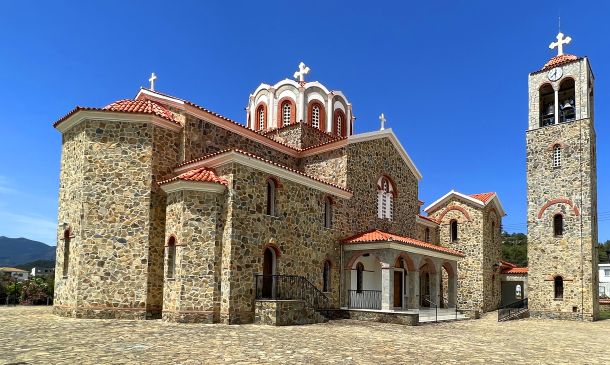 Ayios Gorgios Church (New) in Kapedes Village Cyprus